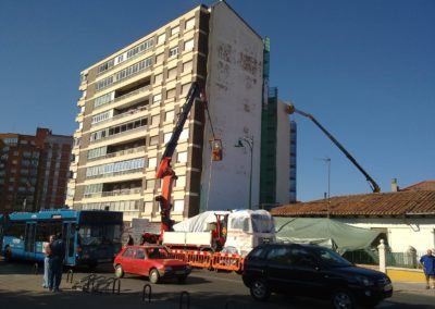 Aislamiento de fachadas con problemas de condensaciones. Glta Pinilla