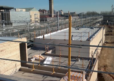 Aislamiento e impermeabilización en PVC, Estación del Ave en León