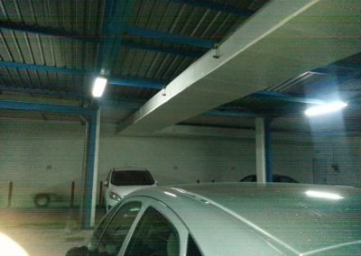 Análisis termográfico y solución térmica adaptada en canalizaciones de agua caliente a su paso por zona garajes. 2